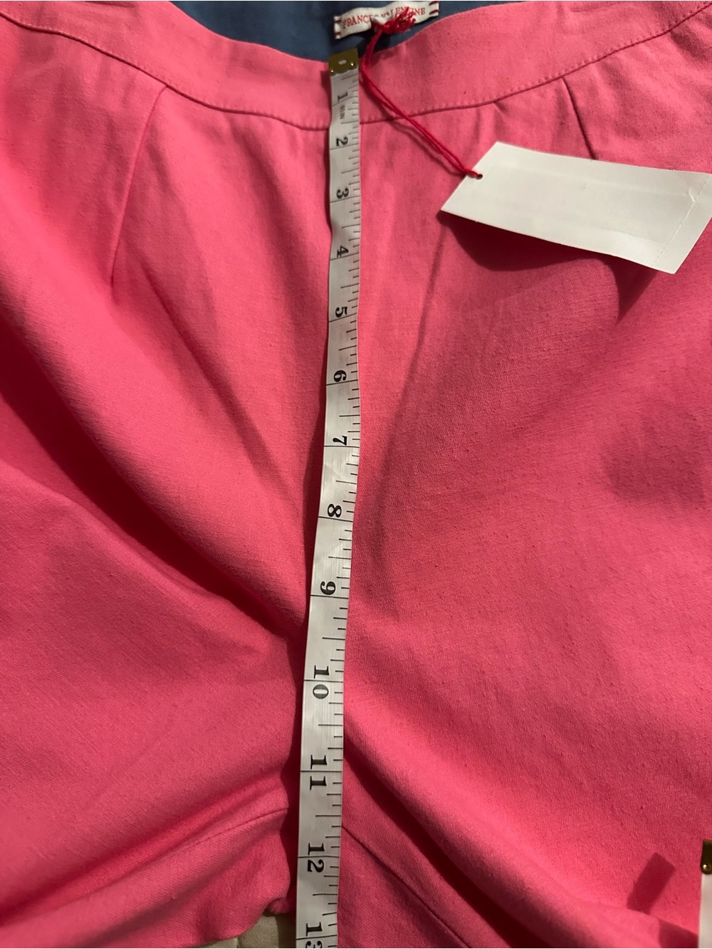 NWT Frances Valentine Lucy Cigarette Pant in Pink - Picture 7 of 10